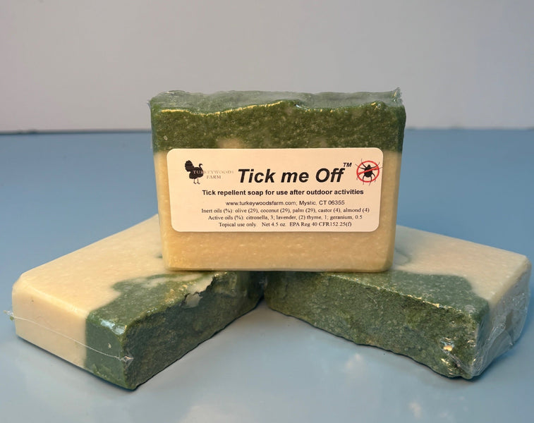 Invention of Turkeywoods Farm's Popular Tick me Off: Tick Repellent Soap