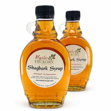 Load image into Gallery viewer, 1. Shagbark Hickory Syrup, one 8-oz bottle