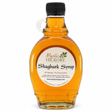 Load image into Gallery viewer, 1. Shagbark Hickory Syrup, one 8-oz bottle