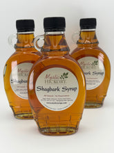 Load image into Gallery viewer, 1. Shagbark Hickory Syrup, one 8-oz bottle