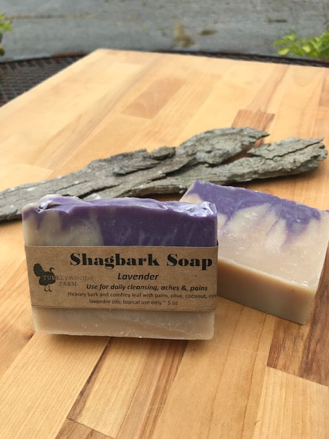 Soap, Shagbark, with Lavender